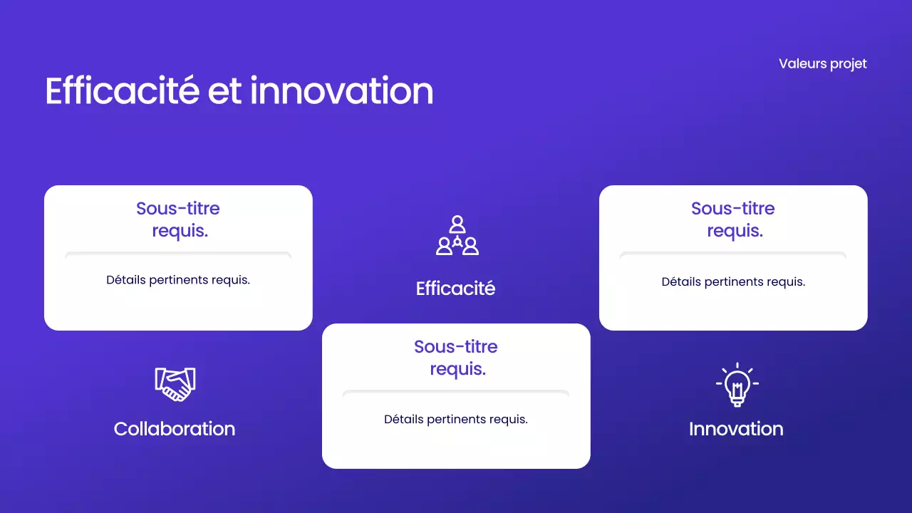 Rapport d'activité moderne bleu