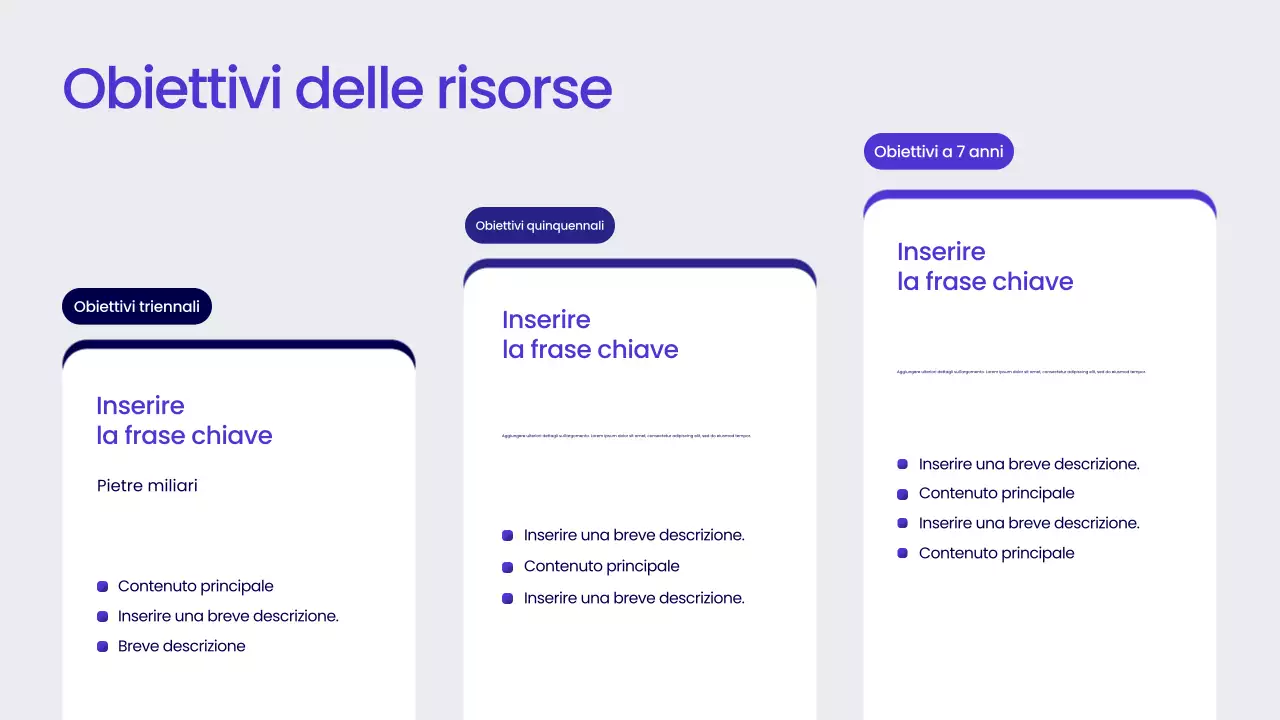 Rapporto aziendale moderno blu