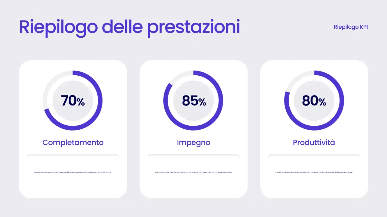 Rapporto aziendale moderno blu