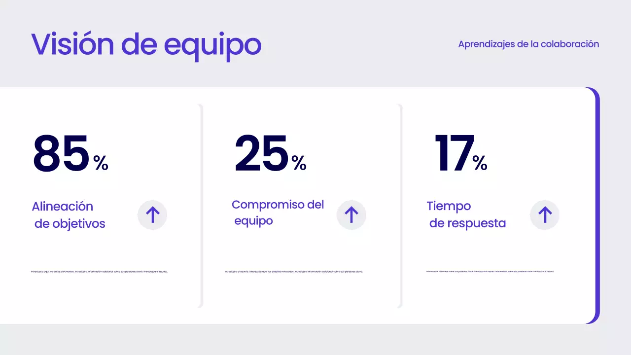 Informe empresarial moderno azul