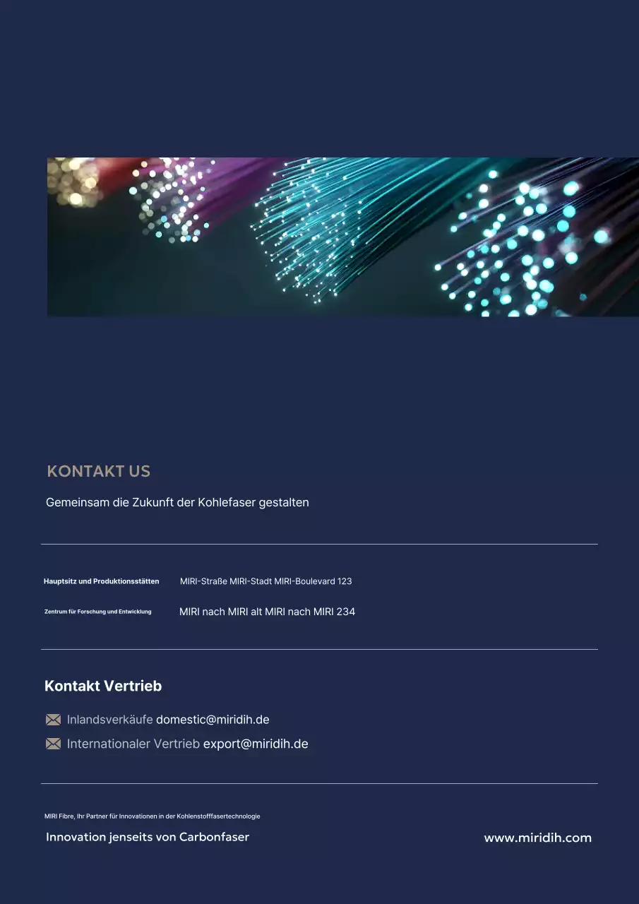 Blaue moderne Technologie-Werbung