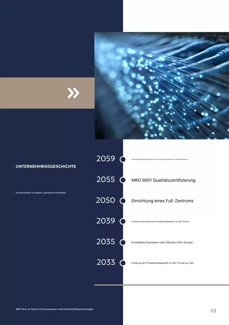 Blaue moderne Technologie-Werbung