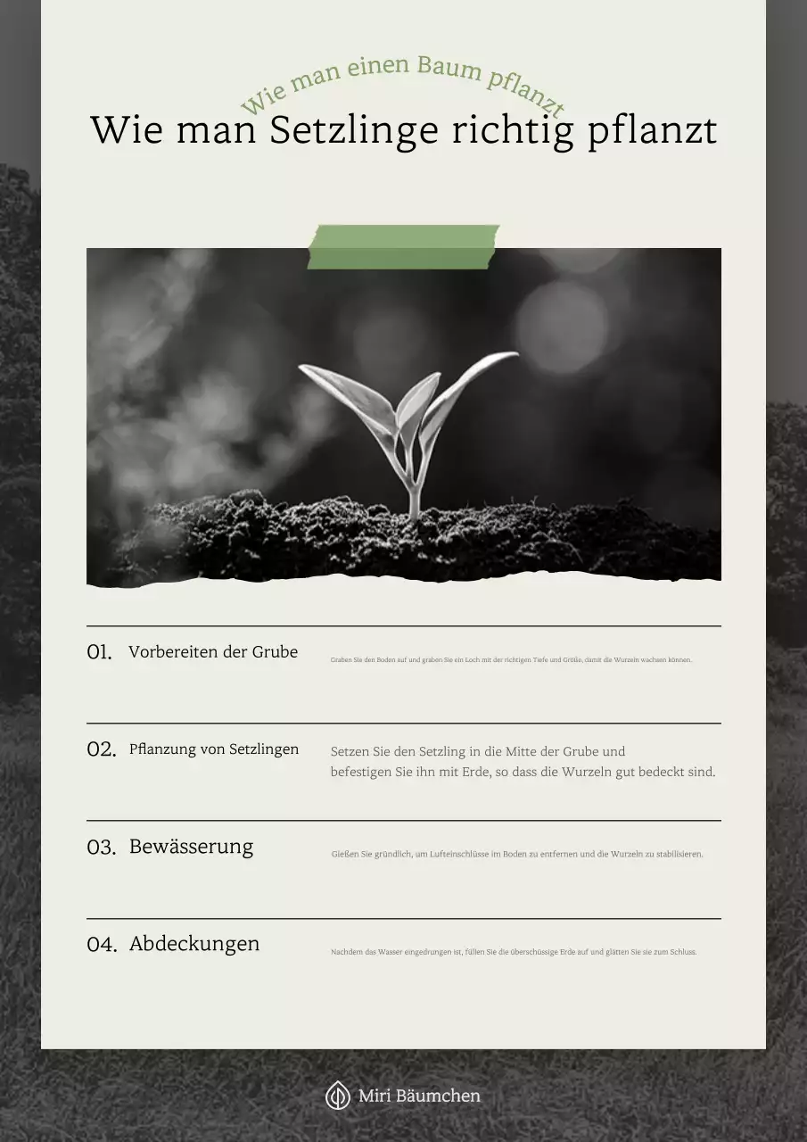 Beige Simple Gardening Beschreibung