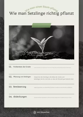 Beige Simple Gardening Beschreibung