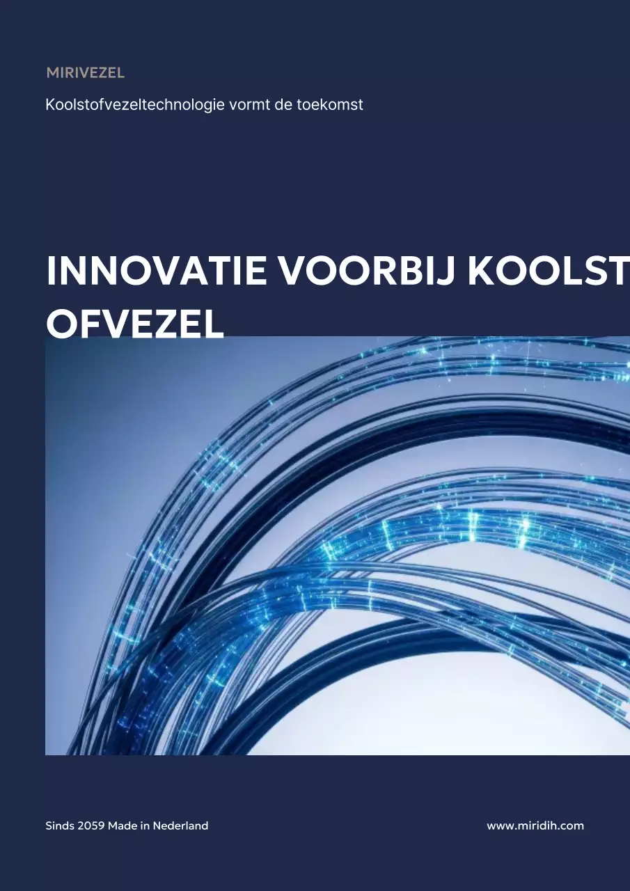 Blauwe moderne technologie-advertentie
