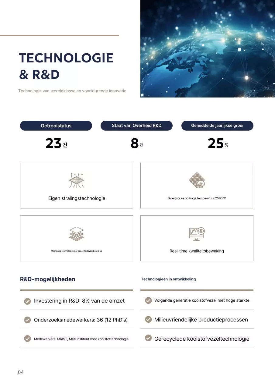 Blauwe moderne technologie-advertentie