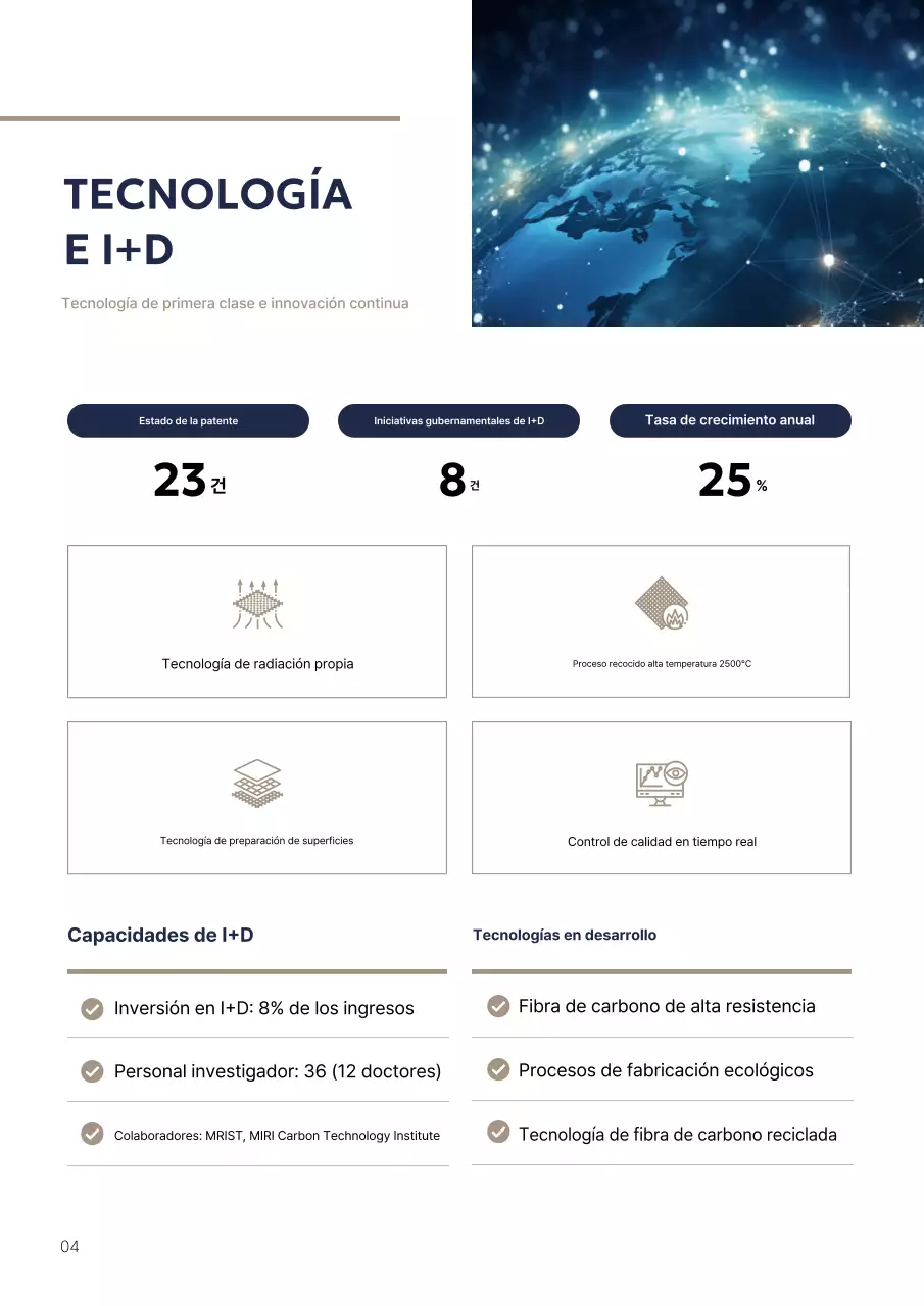 Anuncio de tecnología moderna azul