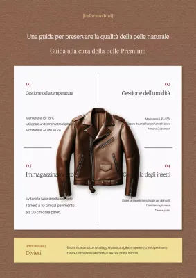 Informazioni sulla cura della pelle marrone pulita