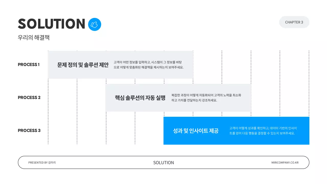 검정 깔끔 디자인 설명
