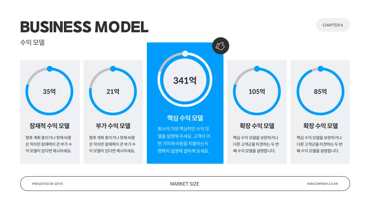 검정 깔끔 디자인 설명