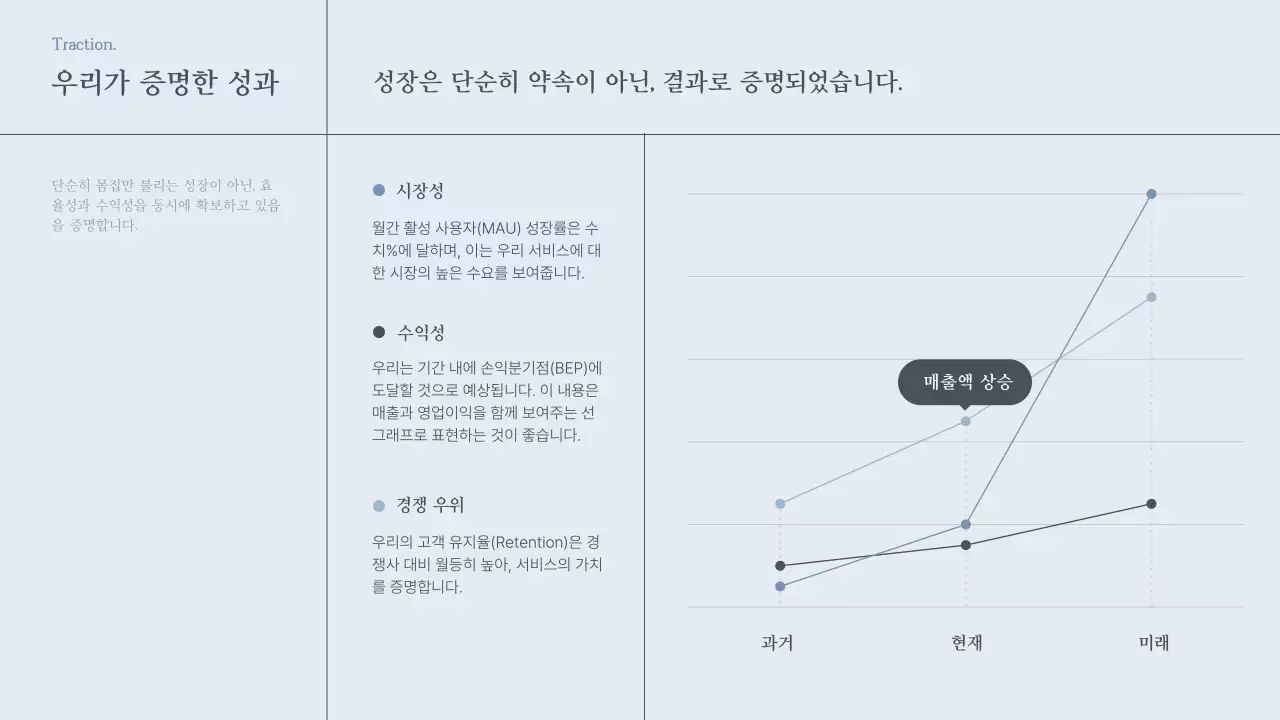 회색 모던 제품 소개 설명서 IR