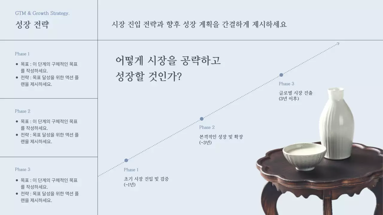 회색 모던 제품 소개 설명서 IR