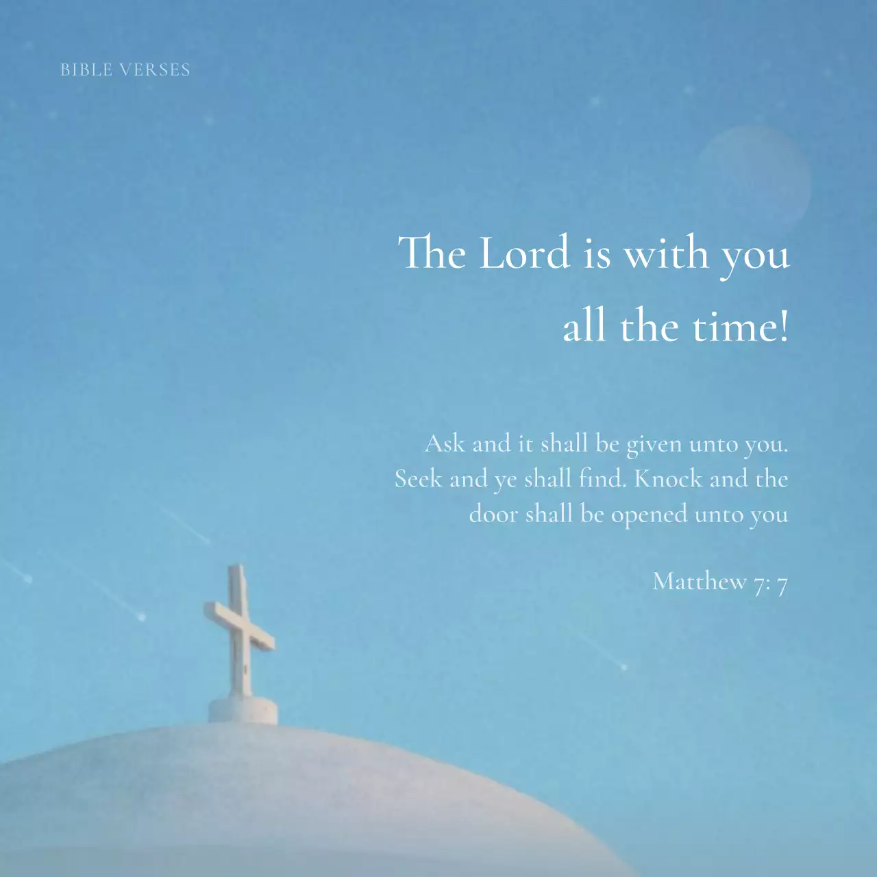 Blue Minimal Exam Announcement Instagram Post