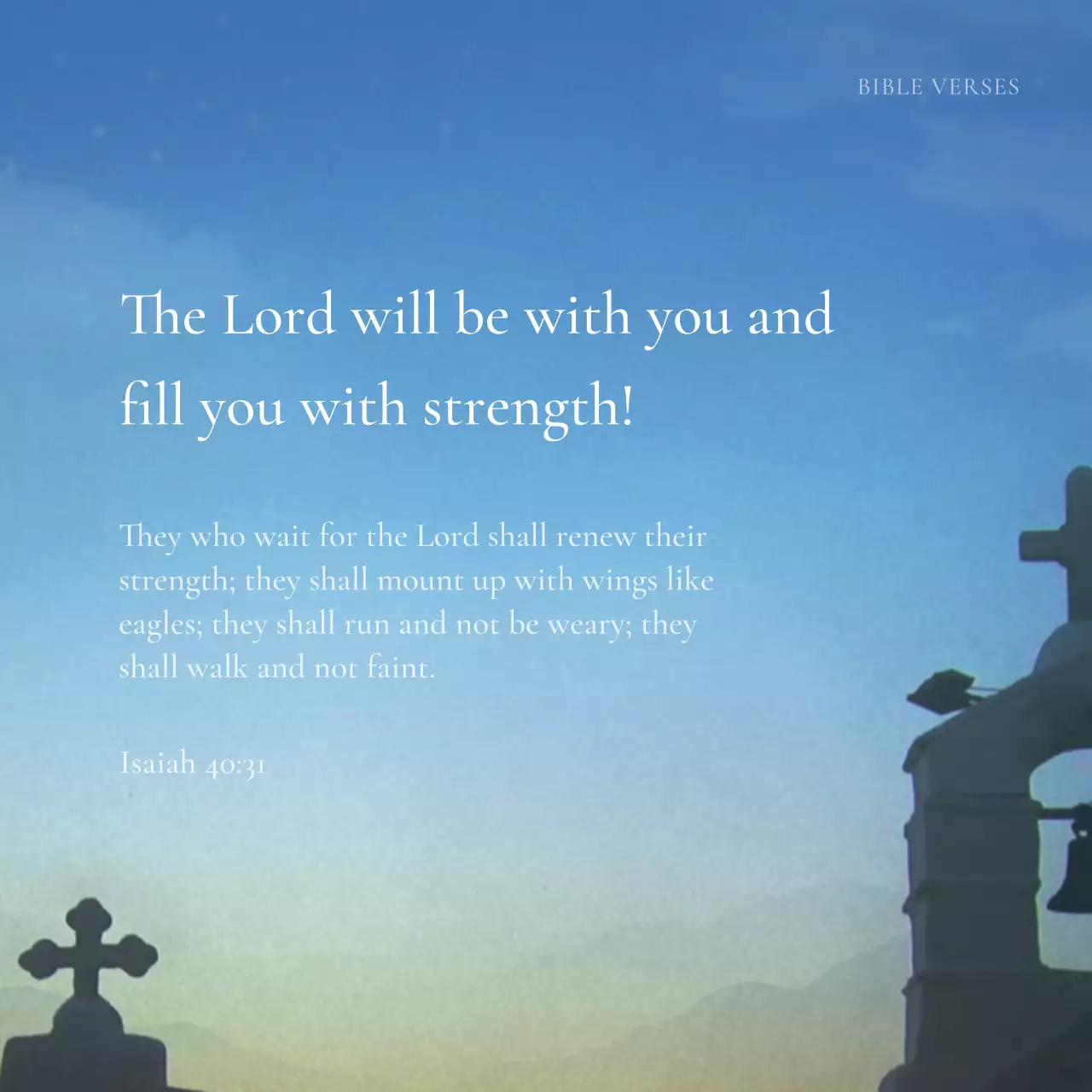 Blue Minimal Exam Announcement Instagram Post