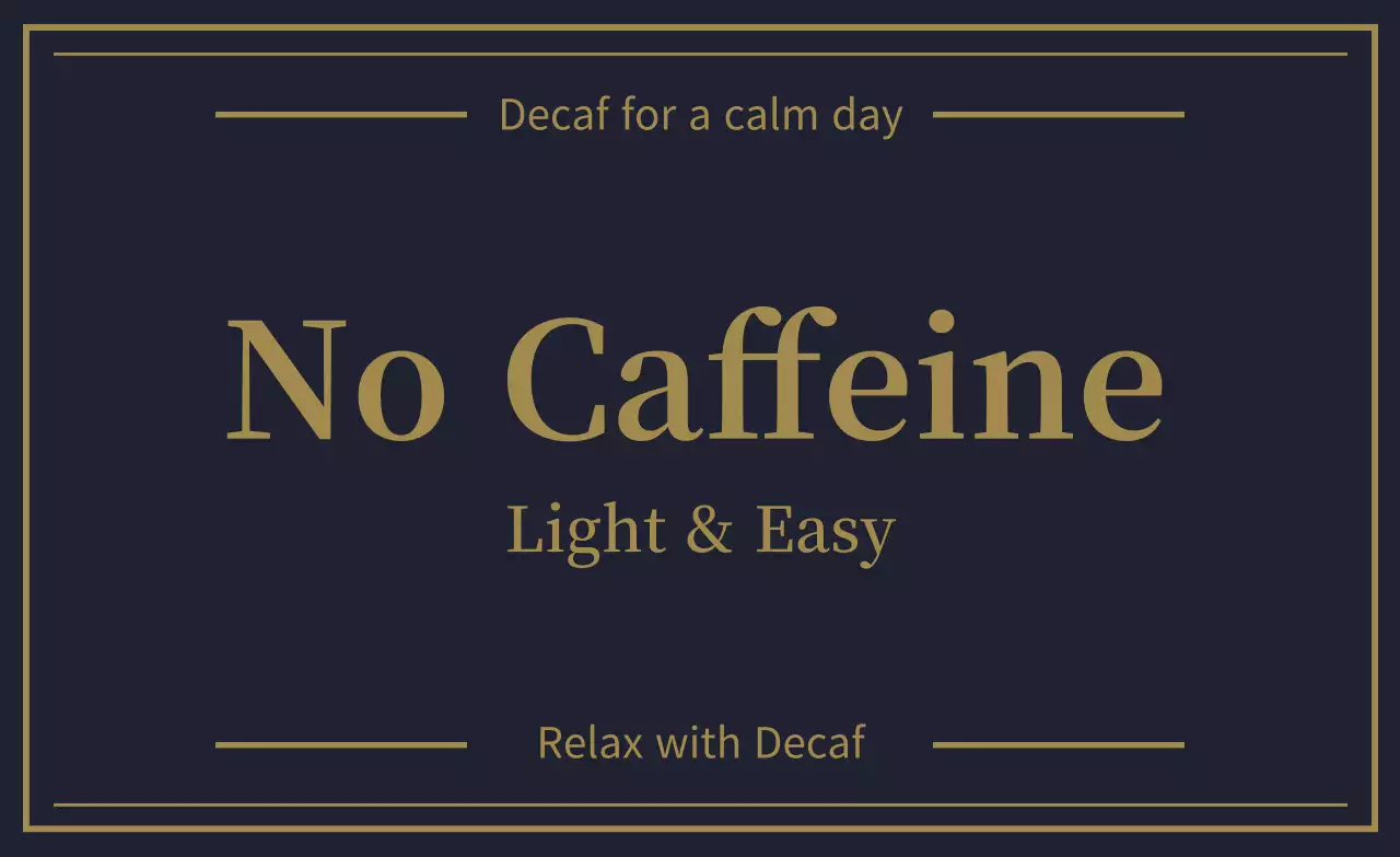 검정 심플 음료 광고