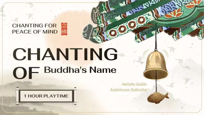 Promosi Meditasi Tradisional Beige Gambar Mini YouTube