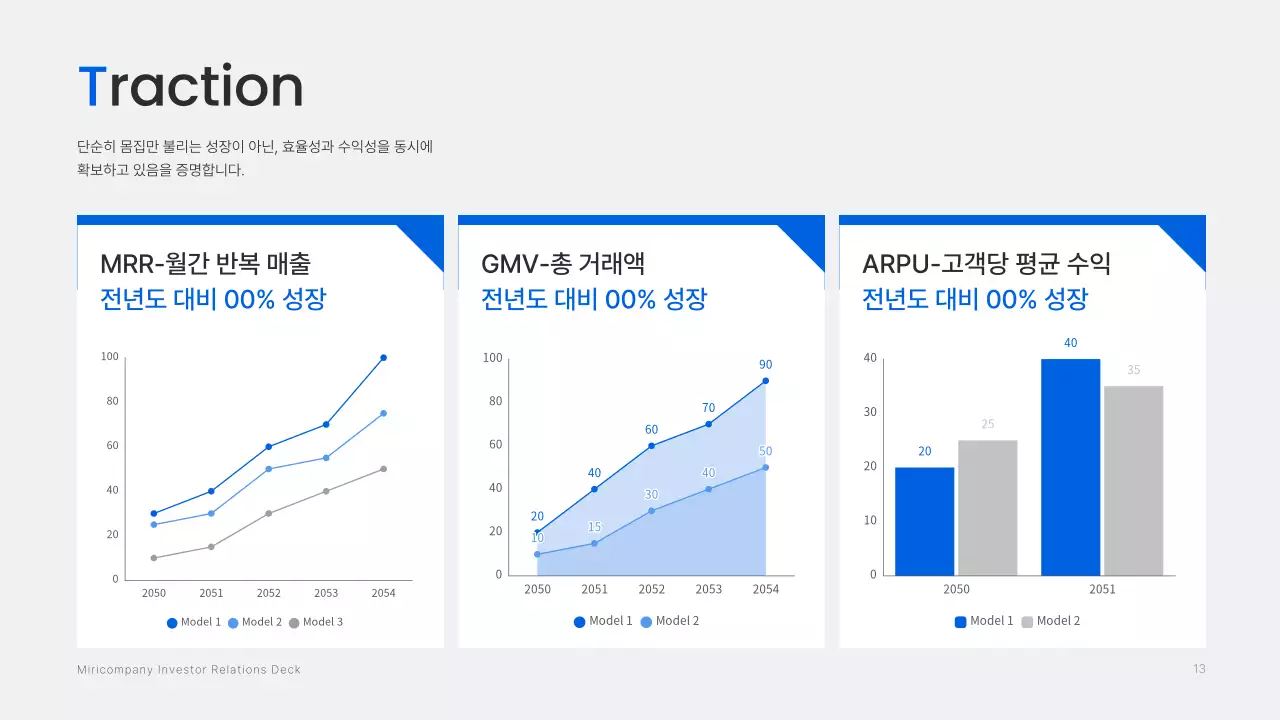 파랑 모던 비즈니스 설명
