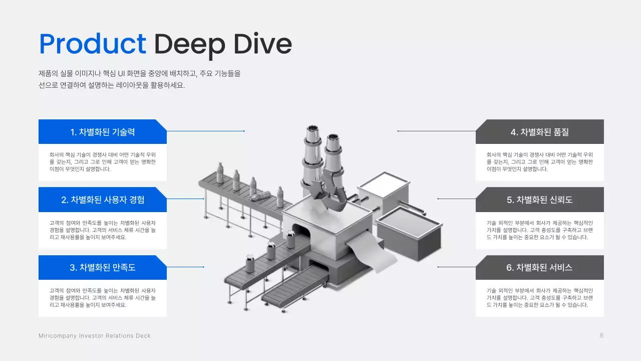 파랑 모던 비즈니스 설명