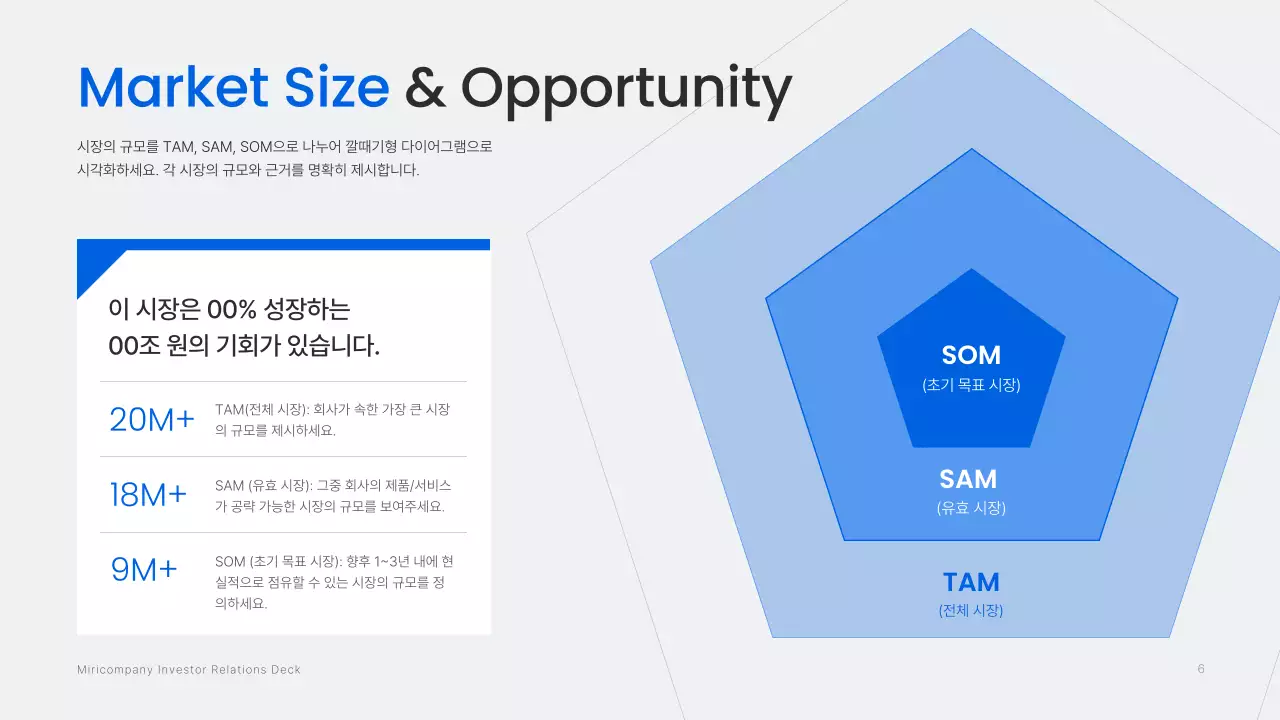 파랑 모던 비즈니스 설명