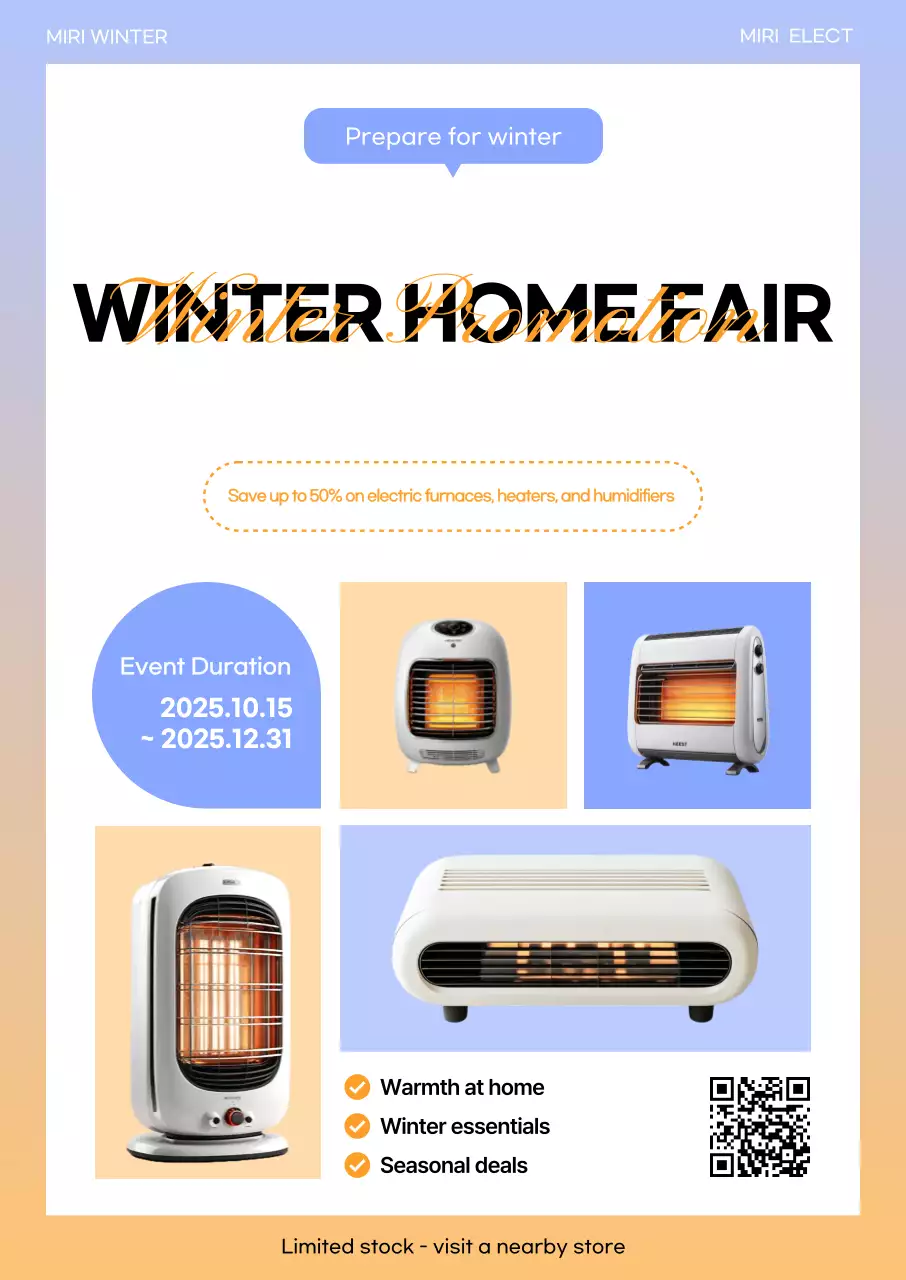 Acara Promosi Musim Dingin Modern Yeonbora