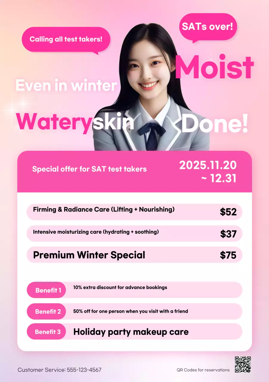 Khuyến mãi dành cho thí sinh Pink Baby