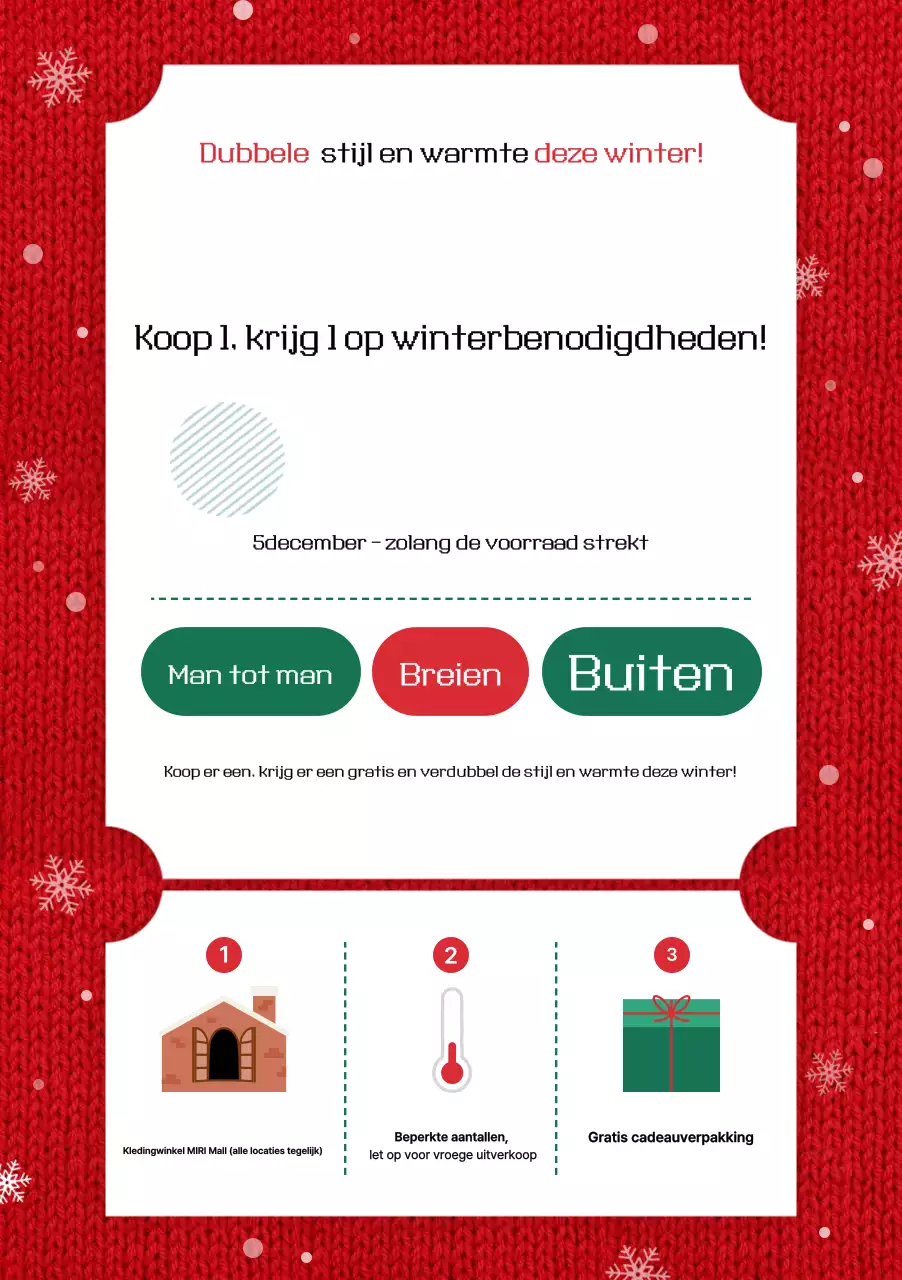 Red Pop Winterevenement