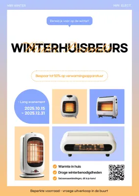 Yeonbora Modern Winter Promotie-evenement