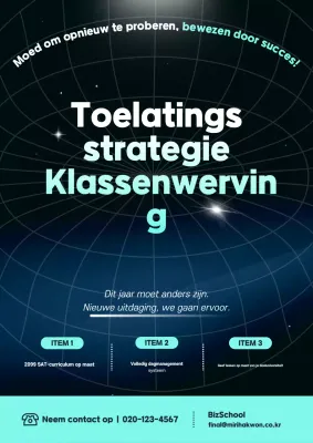 Sky Blue Modern Education Recruitment