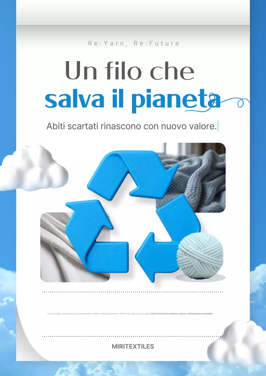 Campagna di riciclaggio Blue Clean
