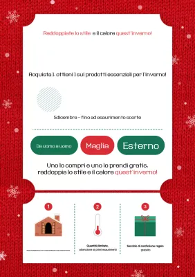 Evento invernale Red Pop