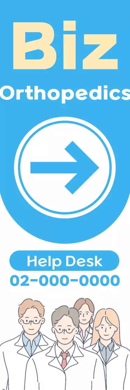 Guia Médico Simples Azul Celeste