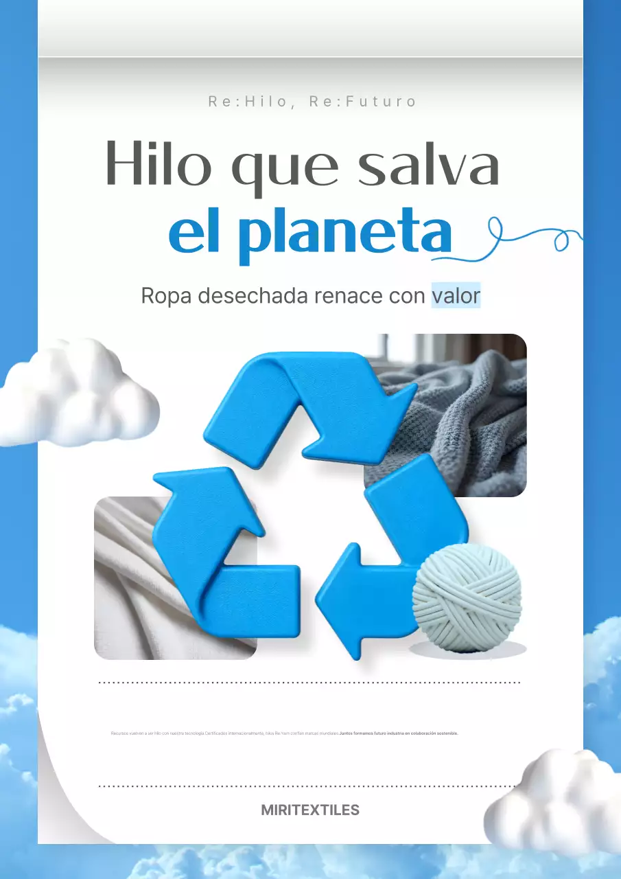 Campaña de reciclaje Blue Clean
