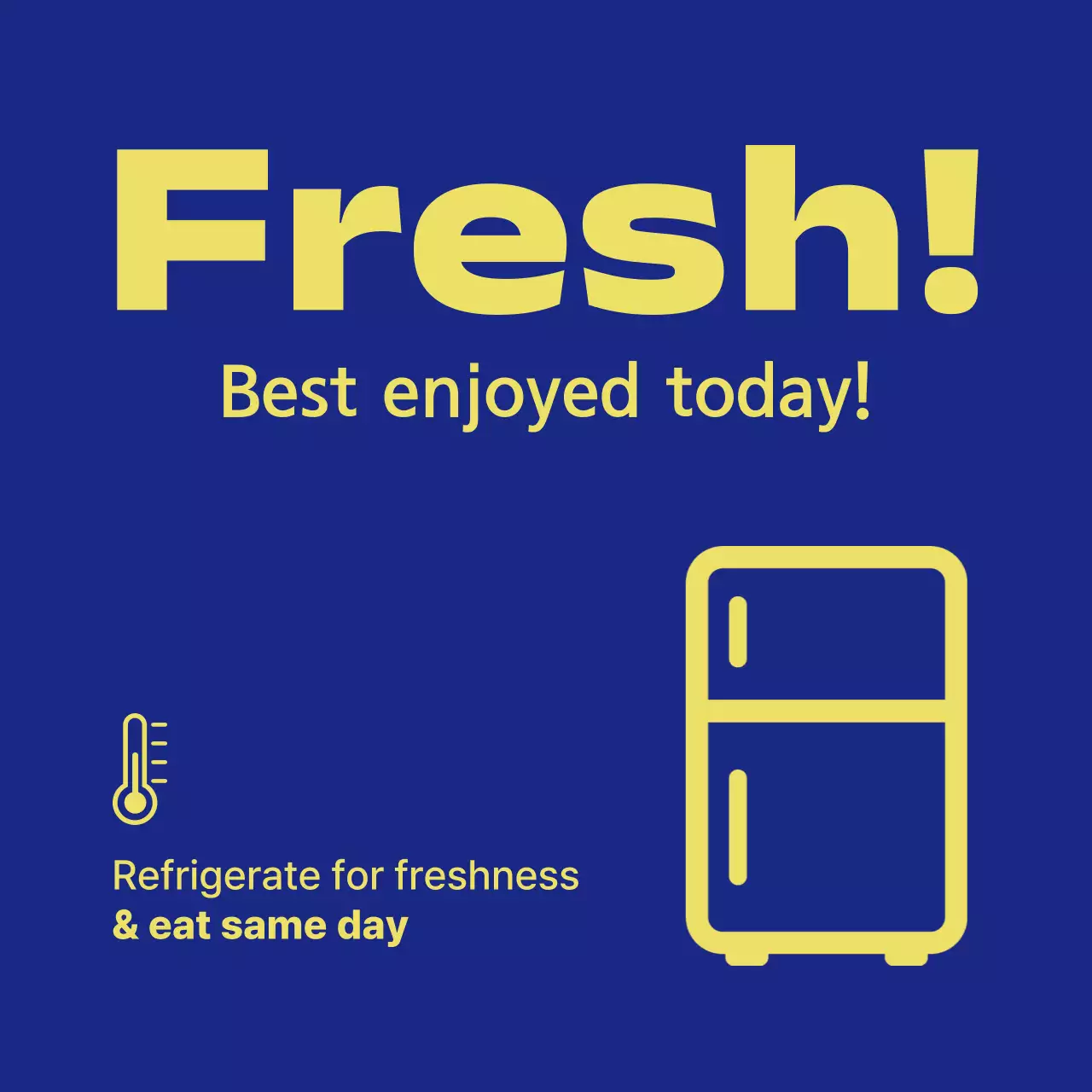 Panduan Penyimpanan Makanan Modern Biru