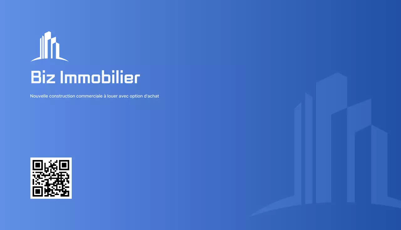 Carte de visite Blue Clean