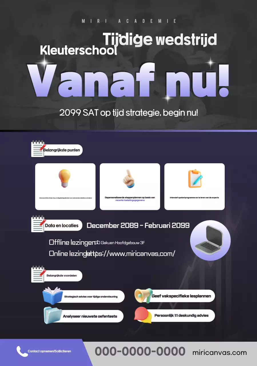 Advertentie voor de voorbereiding op de Scholastic Ability Test van Bora Modern College