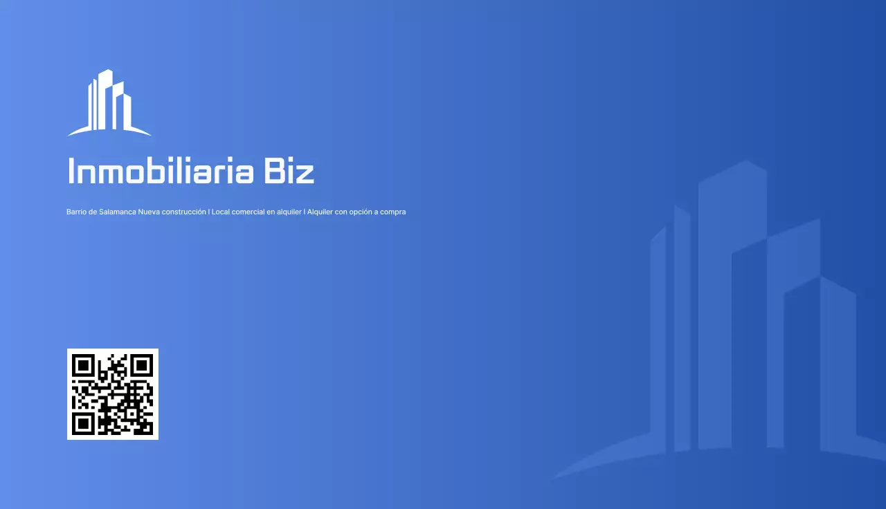 Tarjeta de presentación Blue Clean