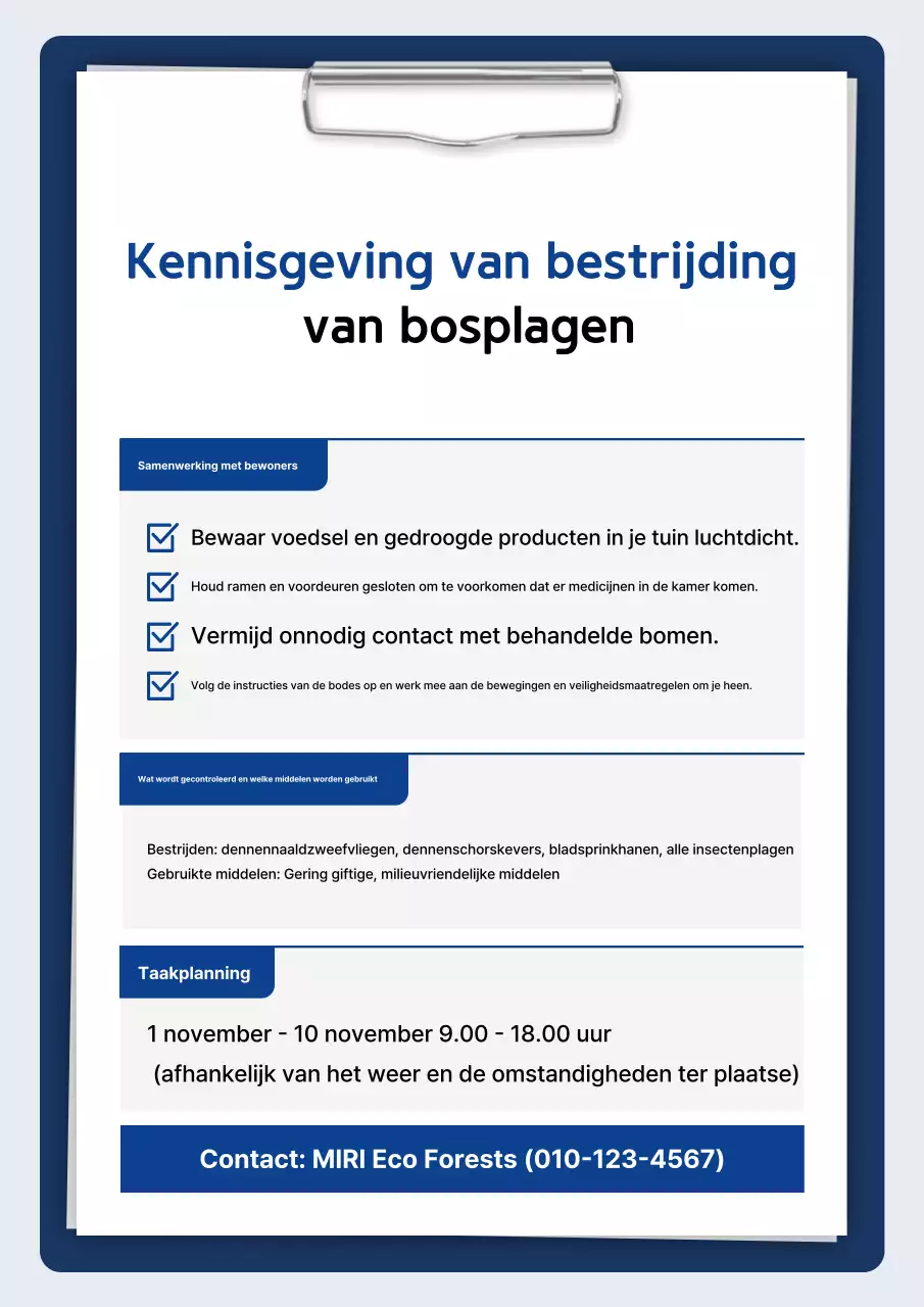 Gids voor de campagne Blue Clean Environment