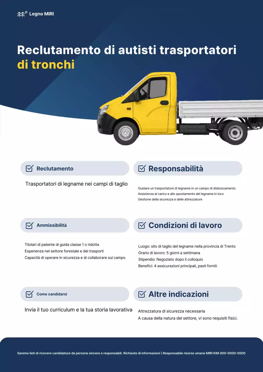 Blue Simple Recruitment