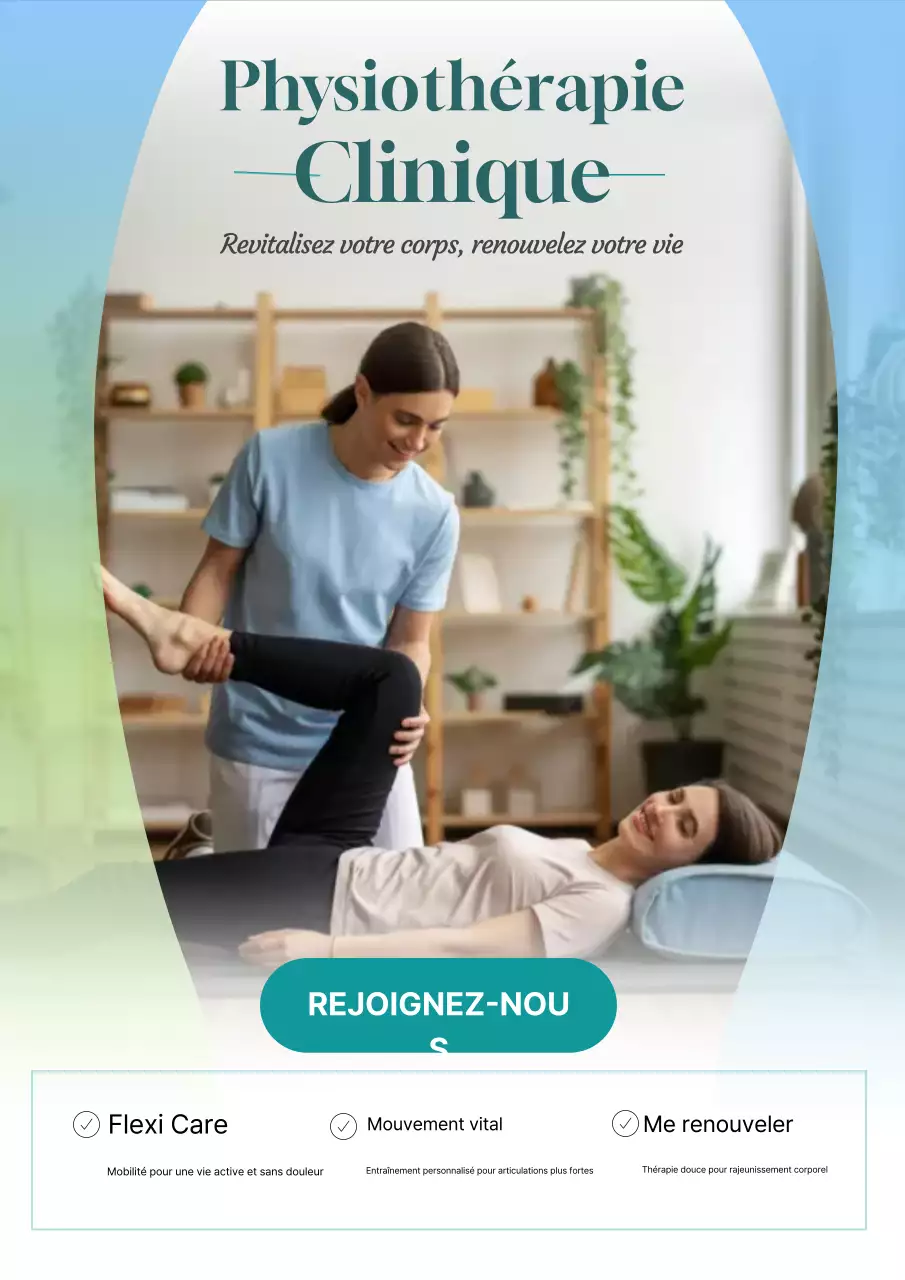 promotion de la physiothérapie moderne sarcelle