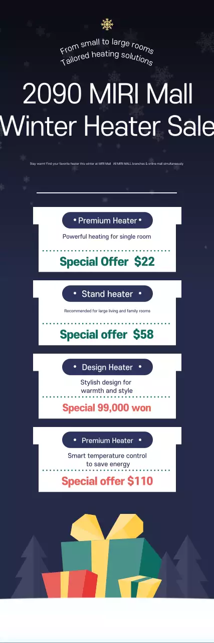 Liquidação de inverno simples azul marinho