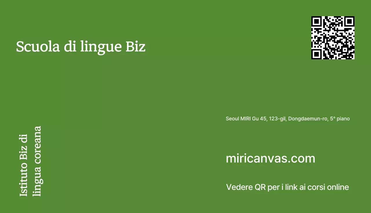 Biglietto da visita semplice per l'istruzione color cachi