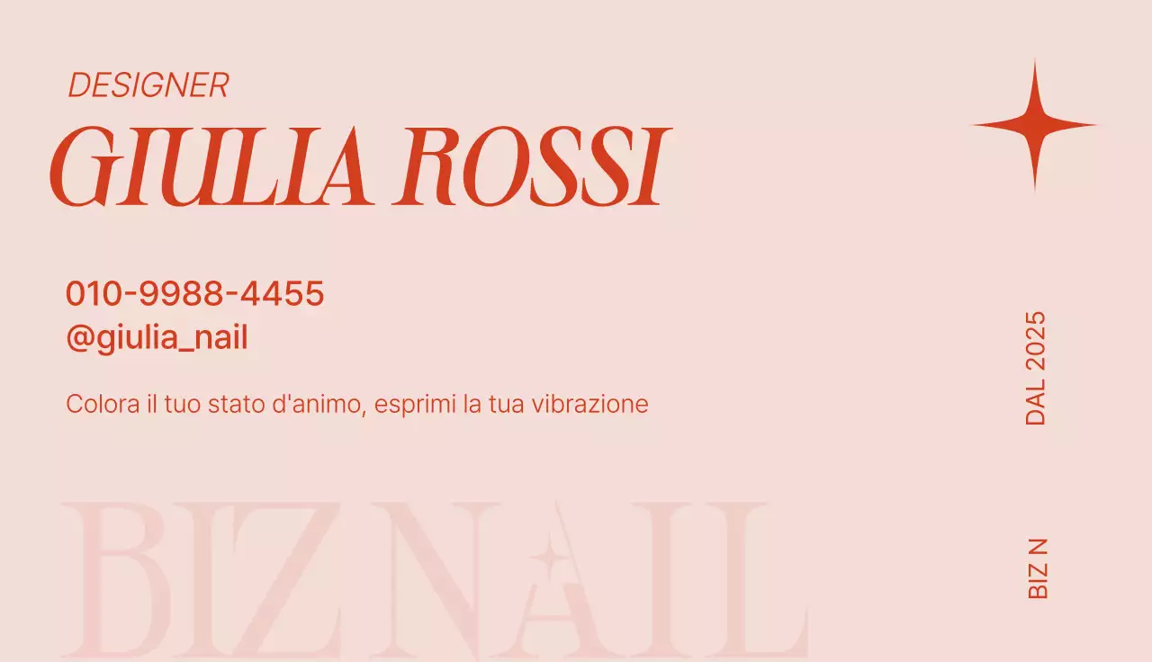 Promozione del negozio del salone per unghie moderno blu cielo