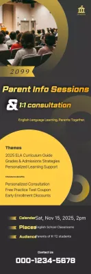 Guia de Sessão Informativa sobre Educação Moderna Amarela