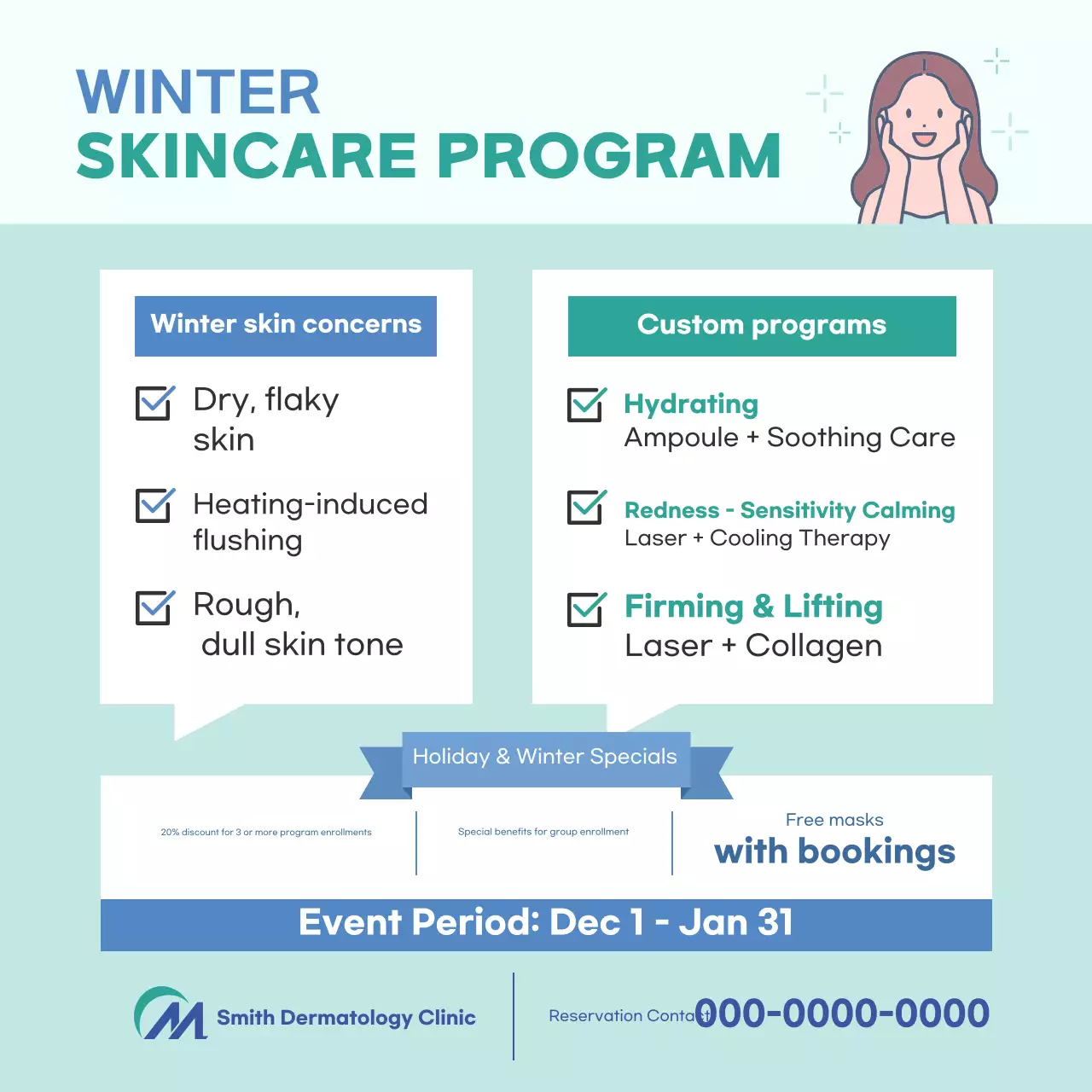 Iklan Perawatan Kulit Bersih Mint