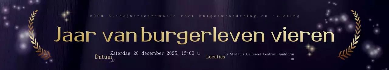 Blue Premium Gratitude Evenementengids