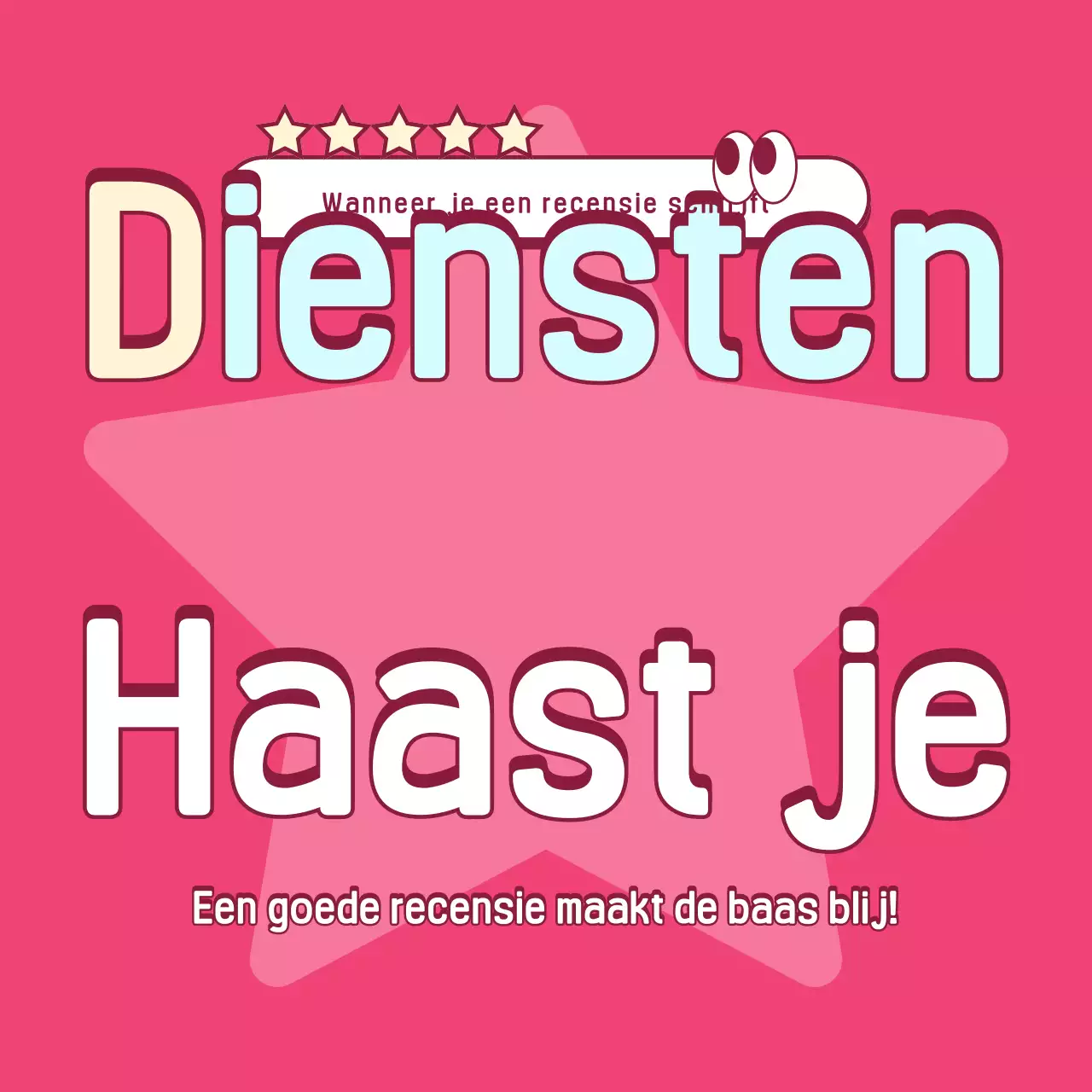 Promotie van Pink Kitsch Review-evenement