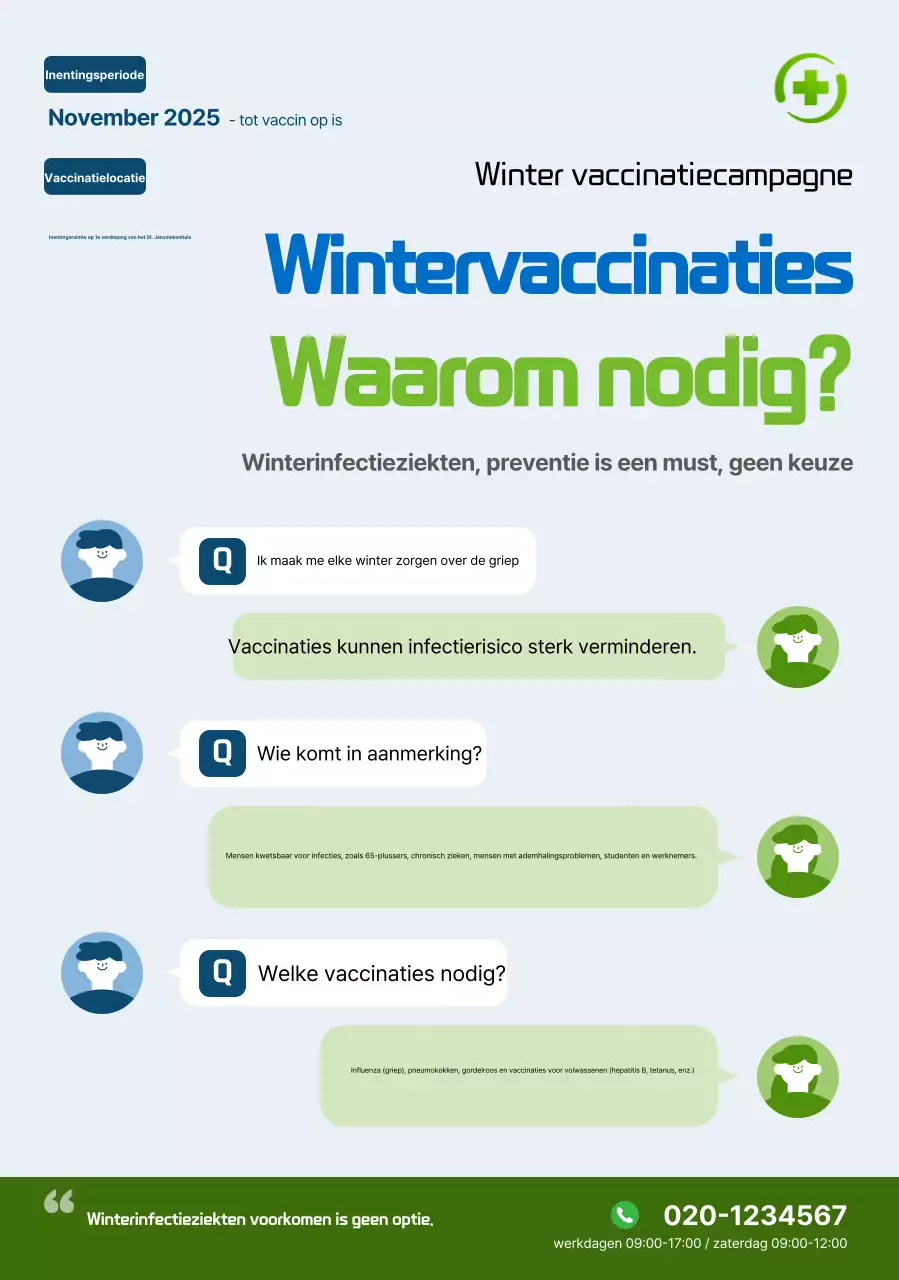 Gids voor de Green Clean vaccinatiecampagne