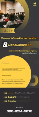 Guida alla sessione informativa sull'educazione moderna gialla