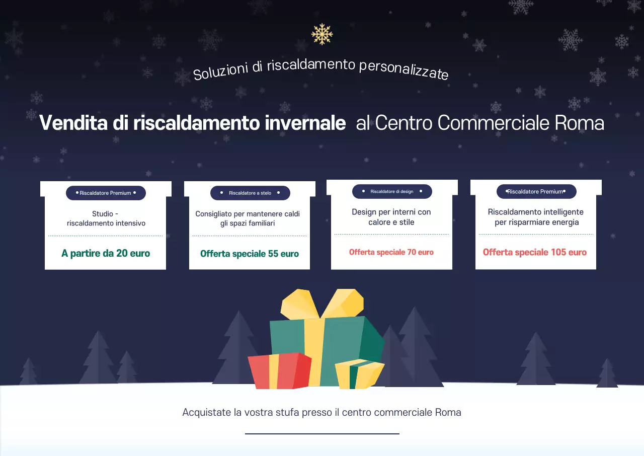 Saldi invernali semplici blu navy