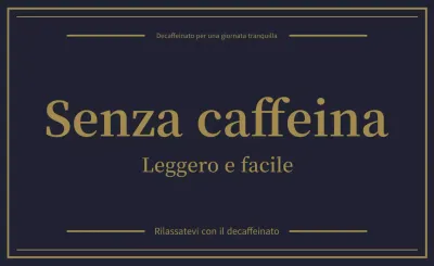 Pubblicità di Black Simple Drink